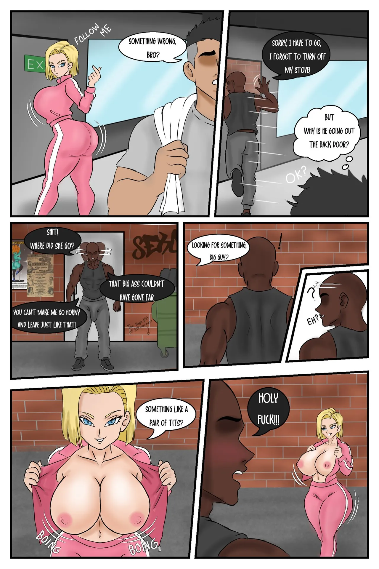 Android 18 Training Day page 9 full