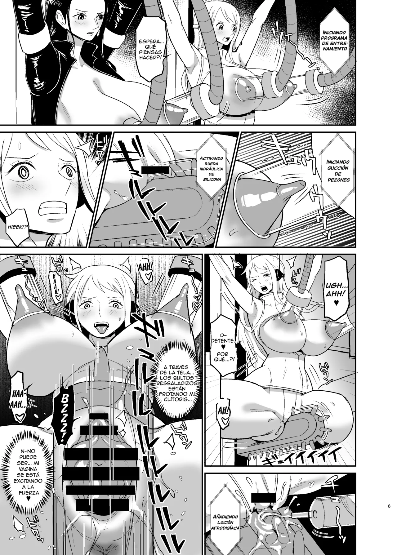 Violación con Máquina de Orgasmos Forzados para Piratas Femeninas page 6 full