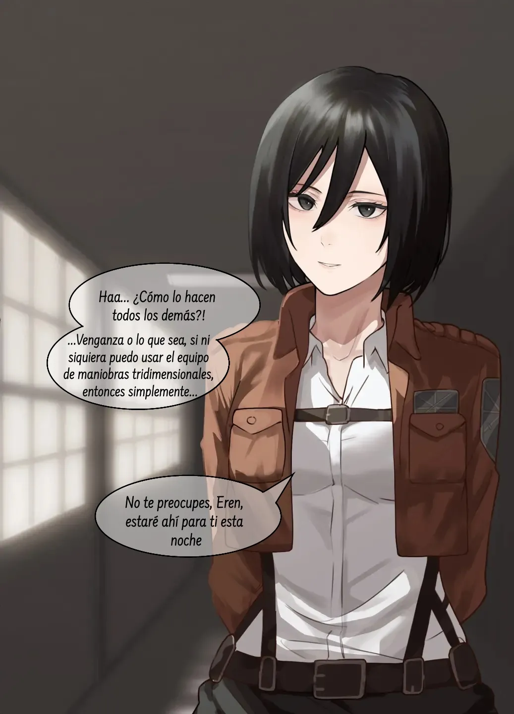 Mikasa Ackerman NTR page 1 full