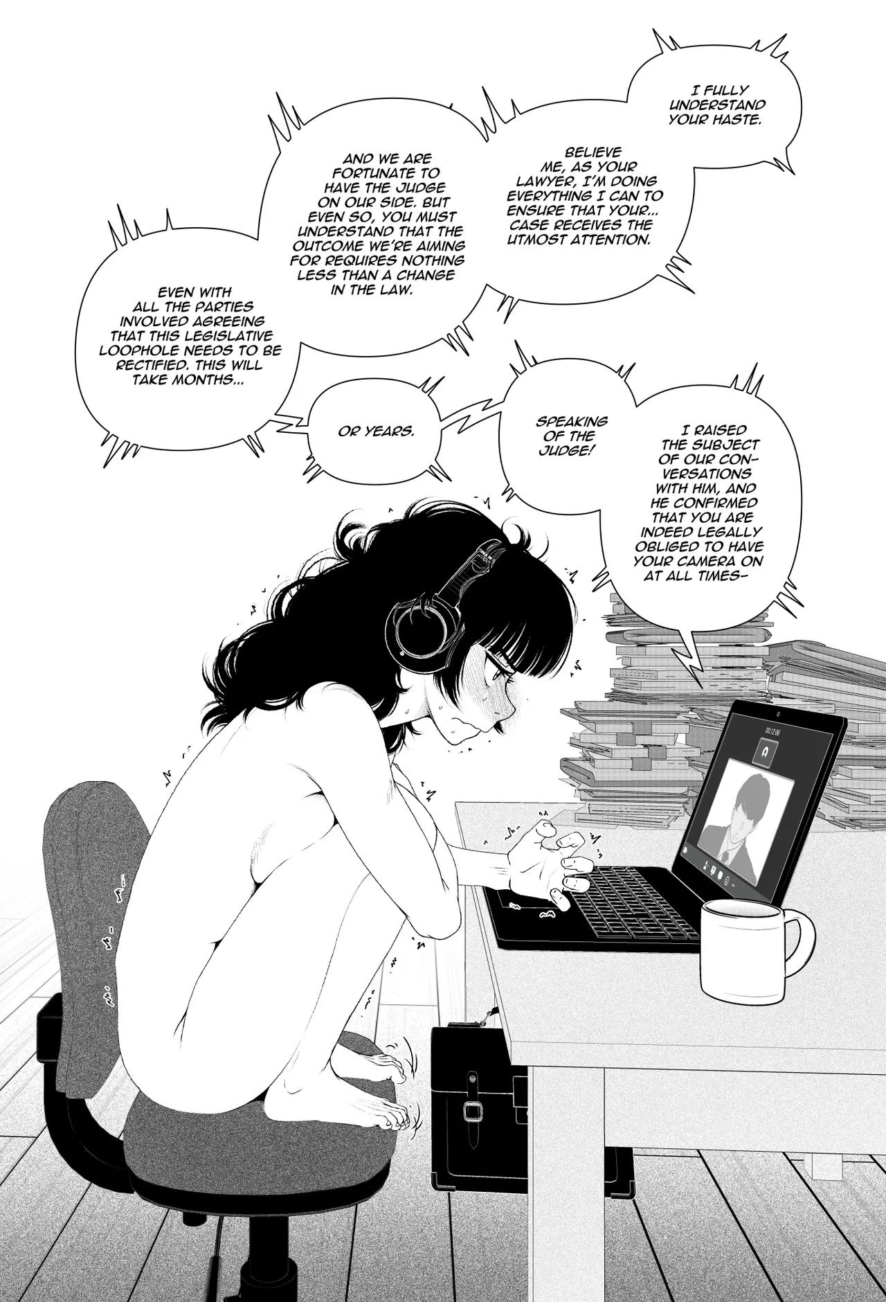 Sentenced to Nudity page 8 full