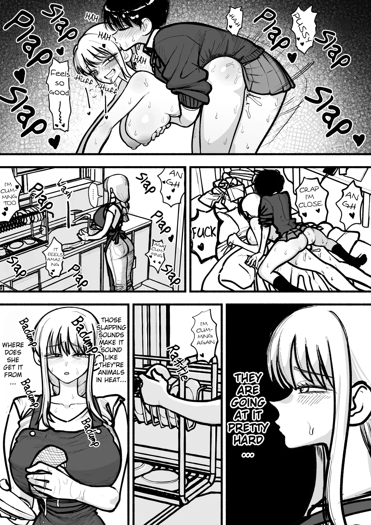 A mother who's hobby is to have sex with her daughter's Futanari Friends ♥ page 2 full