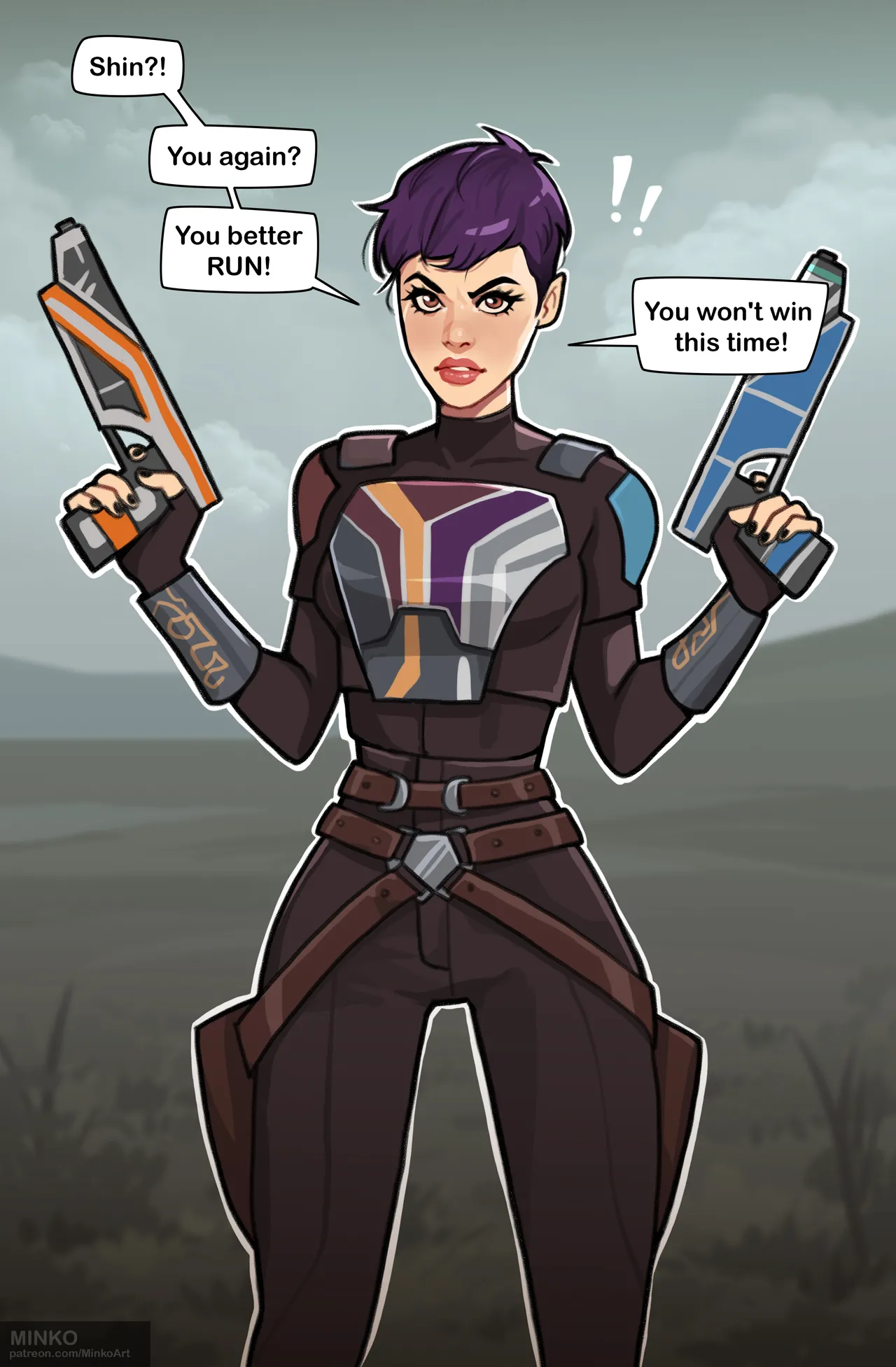 Sabine and Shin page 1 full