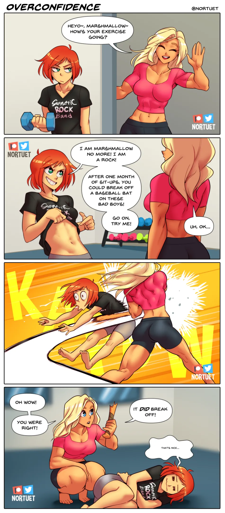 Nortverse: Tara &amp; Beverly - 4koma page 2 full