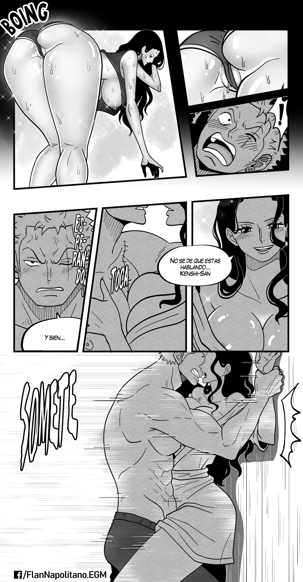 Flan Napolitano - Especial - Zoro &amp; Robin page 7 full