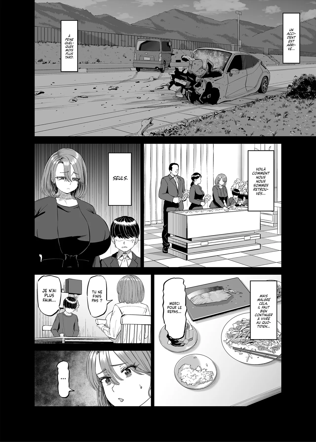 Yuukyuu Tsukatte made Boku no Heya de Onanii ni suru Giri Mama to no Hanashi | Ma Belle-Mère se Masturbe dans ma Chambre pendant son congé page 3 full