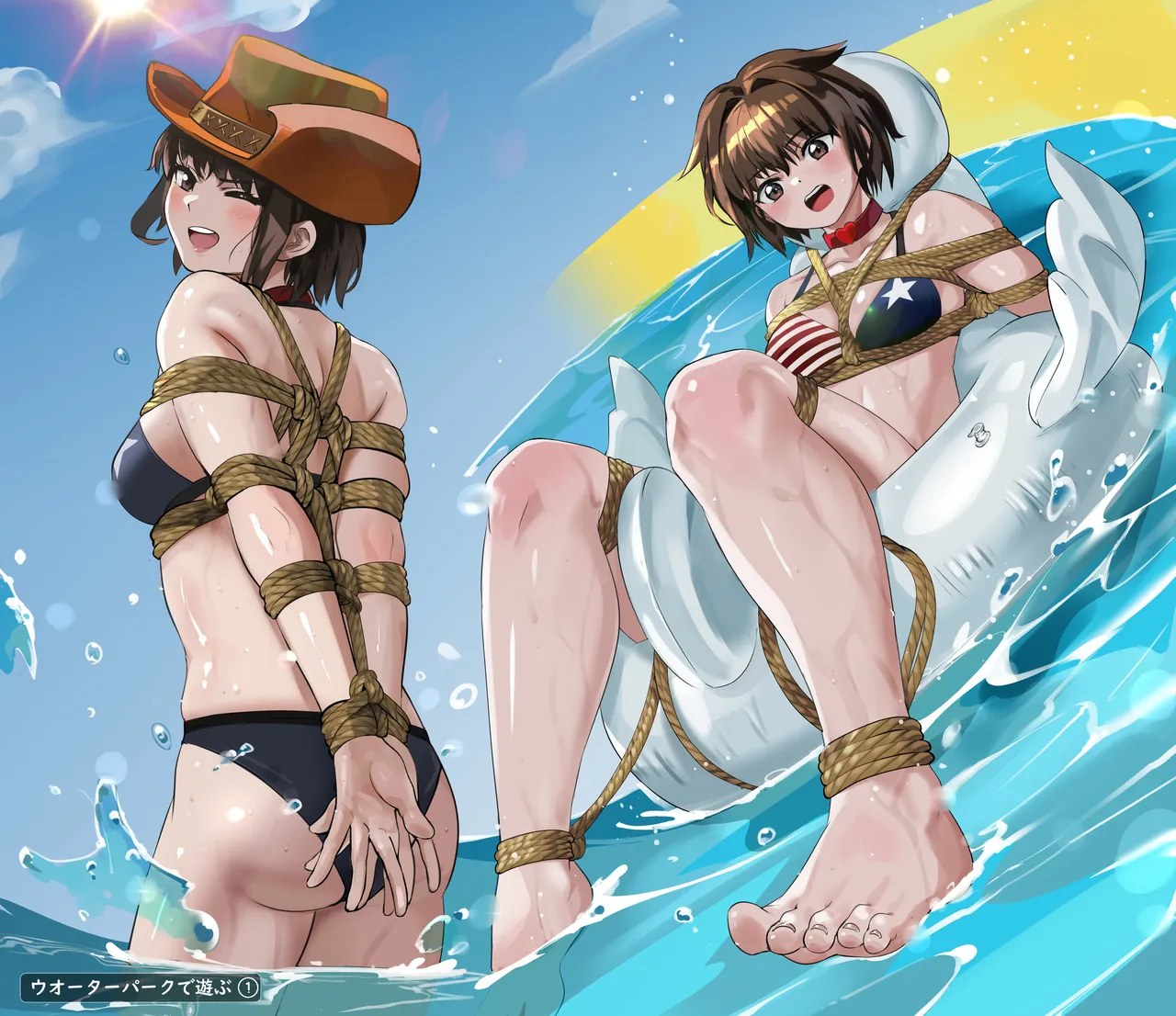 Mahou Shoujo Western Girls Illust Shuu 2 page 8 full