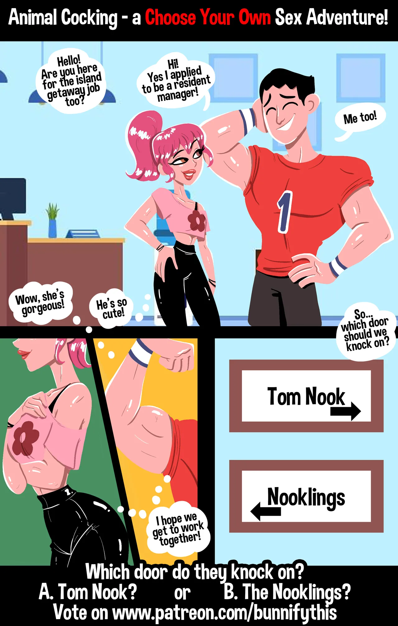 Animal Cocking CYOA page 1 full