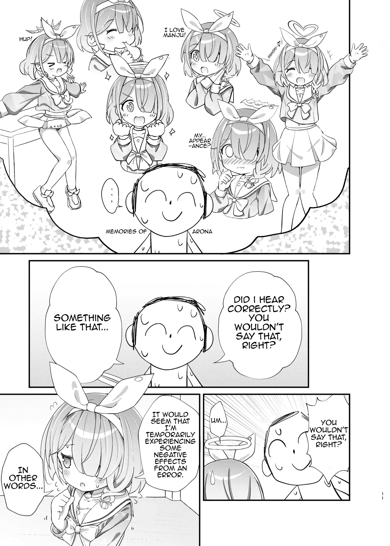 Sensei no Koto ga Daisuki na Arona-chan to Goui Ari Icha Love Nakayoshi Hon | Arona-chan Agrees To A Friendly And Affectionate Relationship With Her Sensei Who She Loves Very Very Much page 10 full