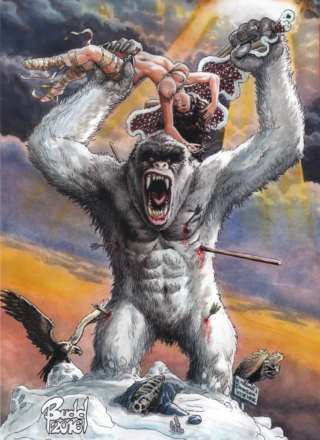 Cave Paintings - The Art of Budd Root page 3 full