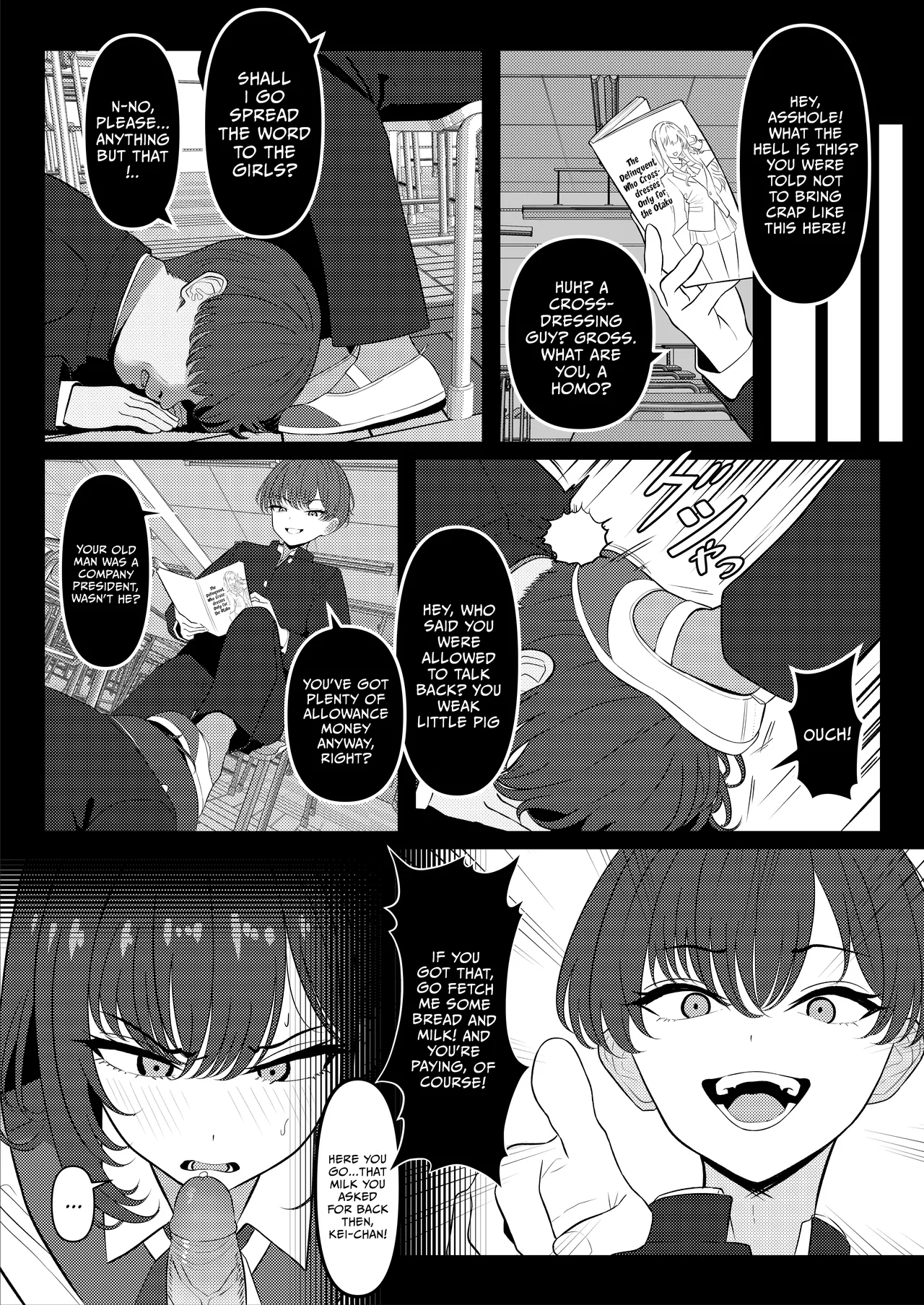 Gakusei Jidai, Boku o Ijimeteita Yankee ga Buka toshite Haittekita Ken | The Delinquent Who Bullied Me in School Became My Subordinate page 6 full