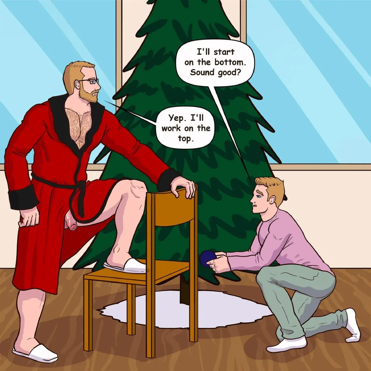 Gabo Artwork Comic 68 - Sean Serving the Edwards page 3 full