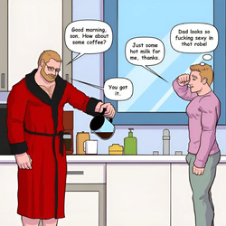 Gabo Artwork Comic 68 - Sean Serving the Edwards