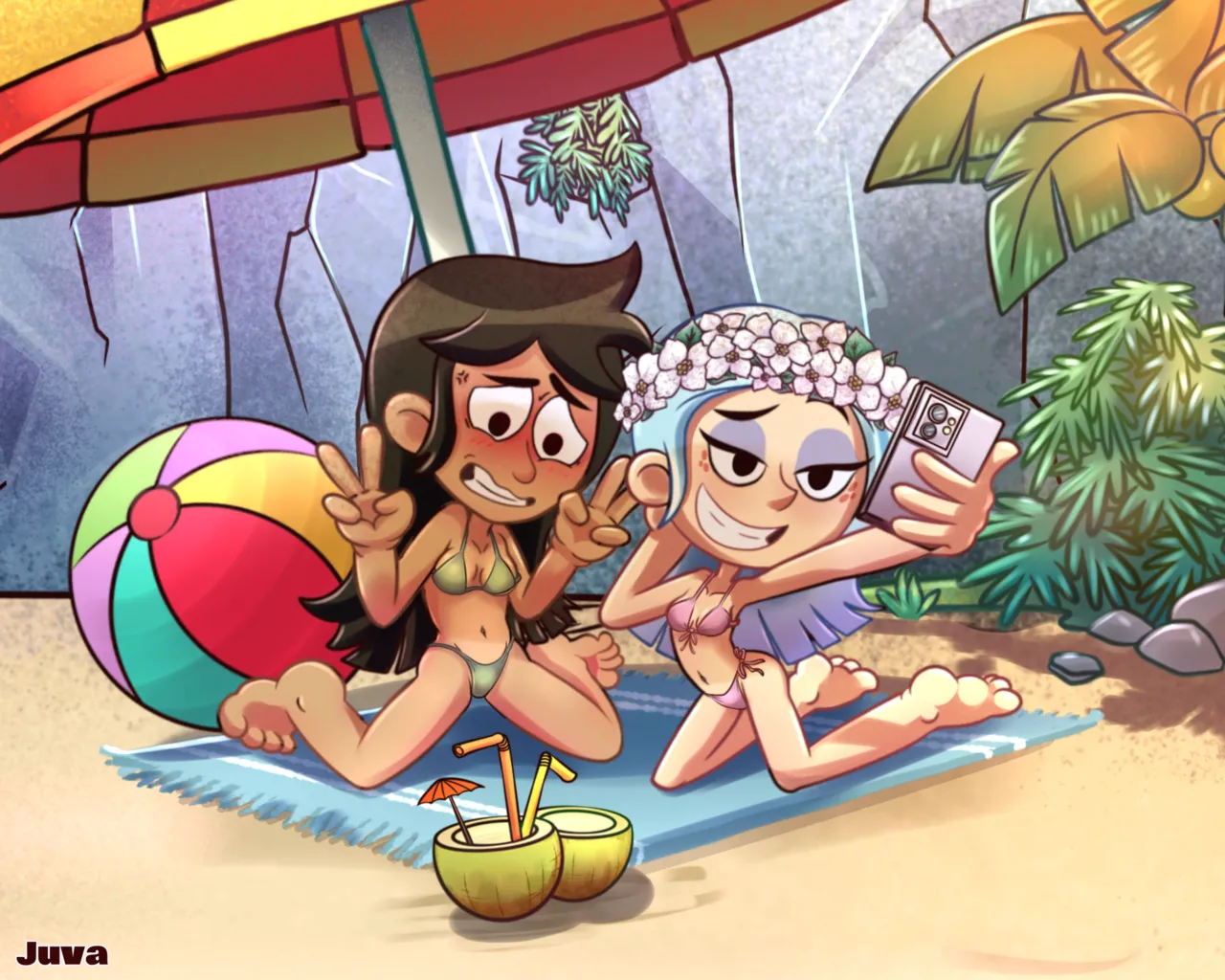 Molly &amp; Friends at the beach page 4 full