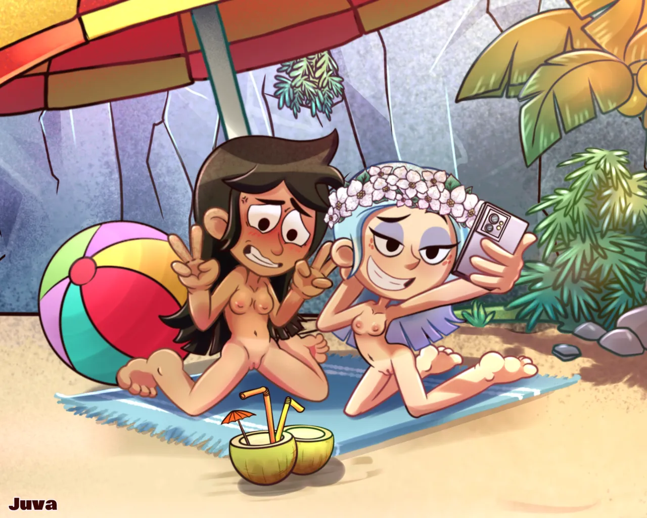 Molly &amp; Friends at the beach page 5 full