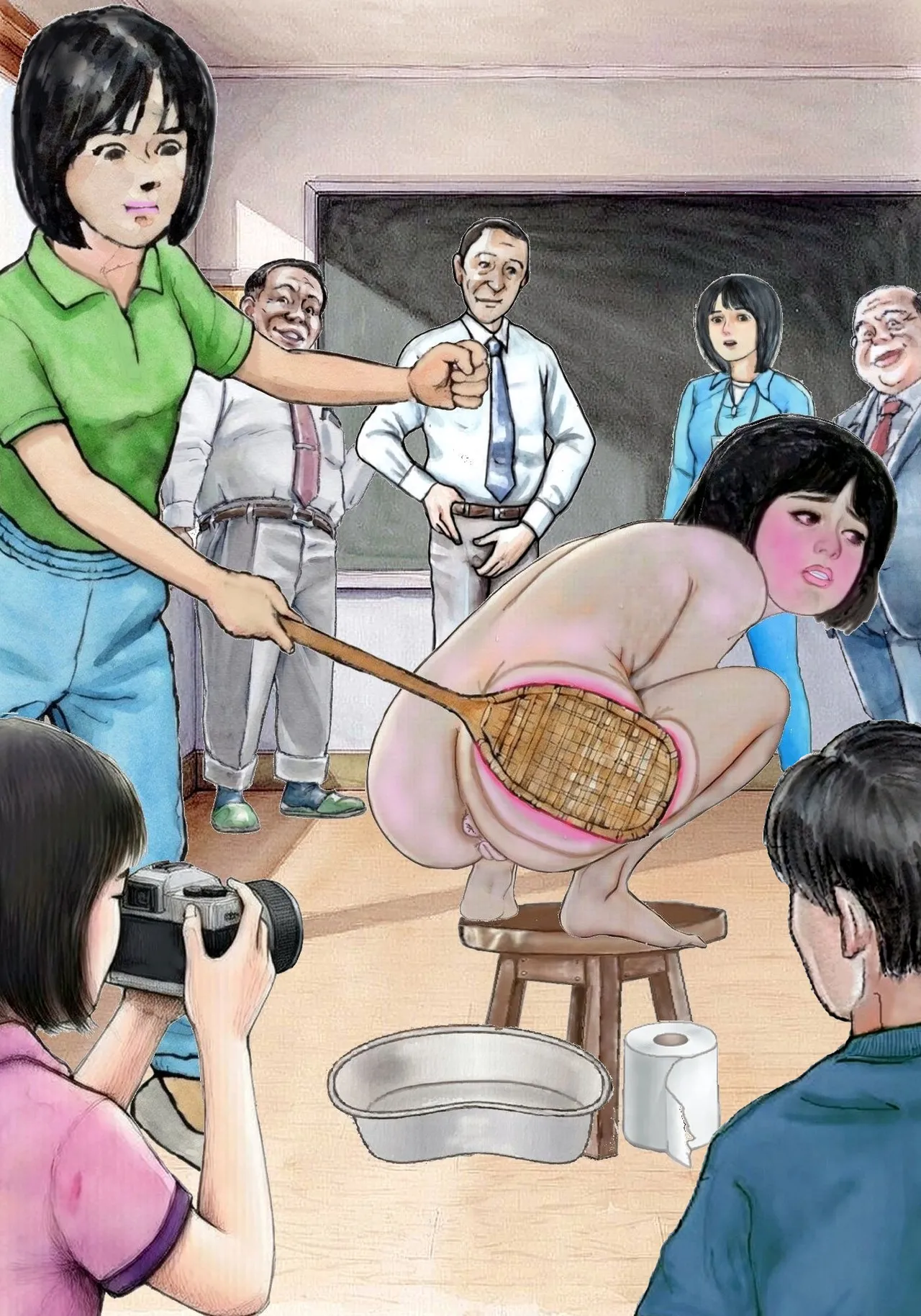 SPANKED TEACHER page 4 full
