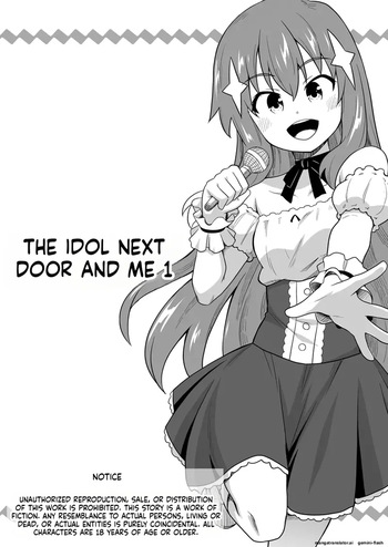 Idol no Kimi no Tonari no Boku 1 cover