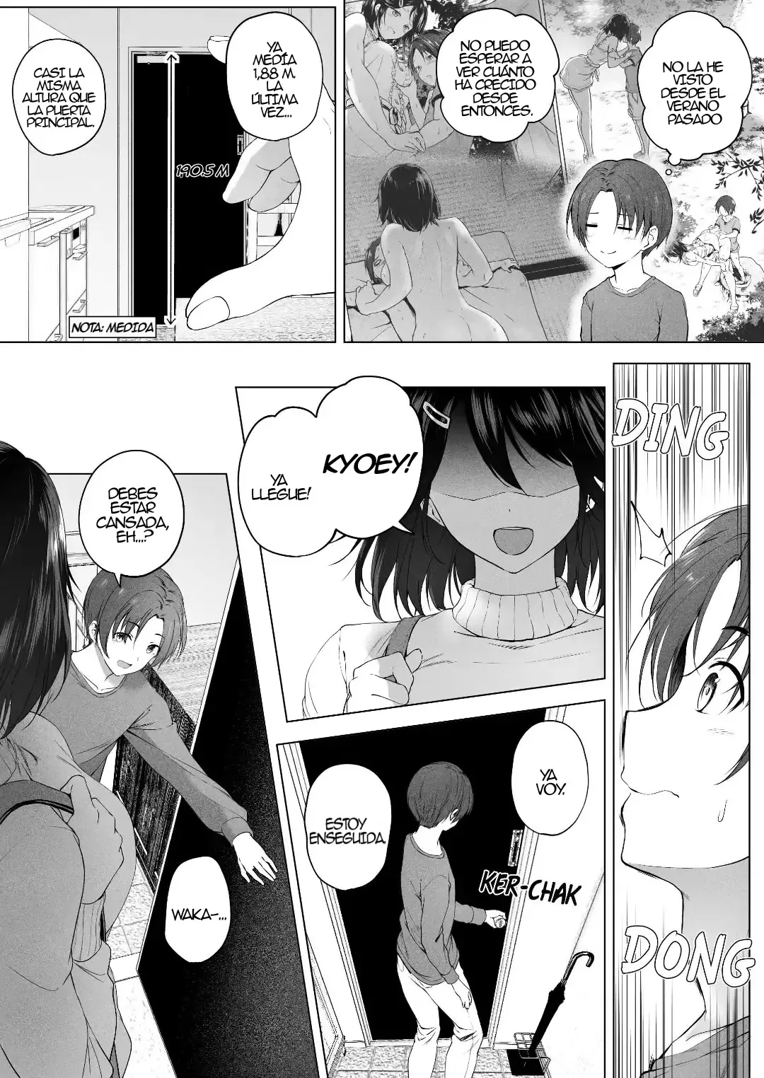 Motto! Choushin Itoko to Ecchii Koto Shiyo｜Más Abrazos Con Mi Súper Alta Prima page 4 full