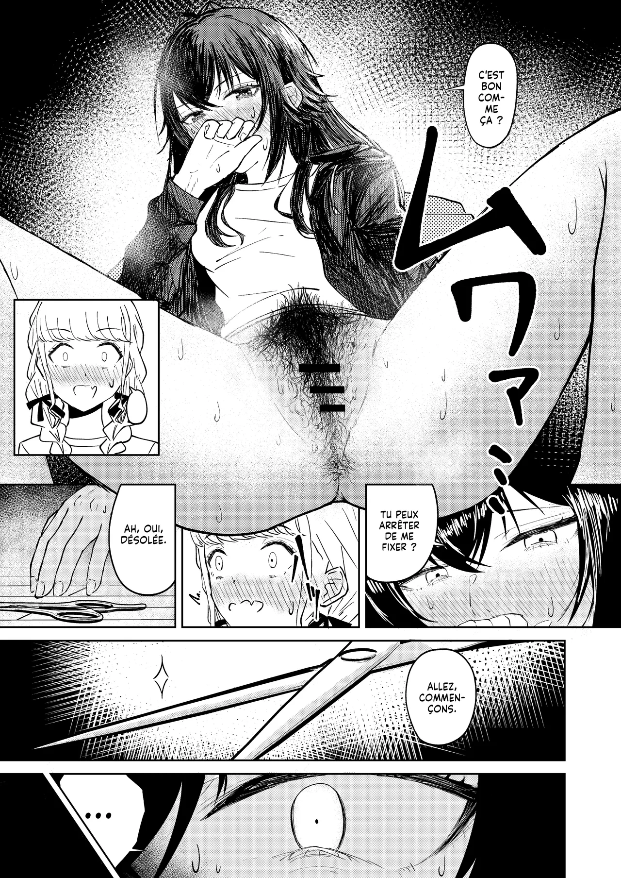 Tsukimura-san, Chotto Kokunai | T'abuses à me demander de te raser ! page 4 full