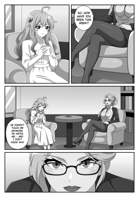 Married to a Man, Belonging to My Psychologist page 9 full