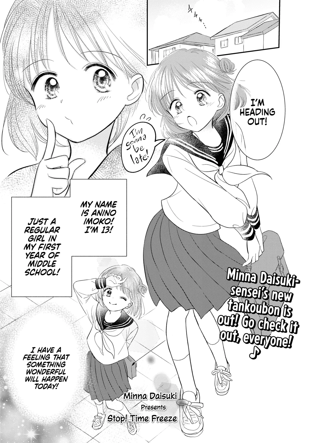 Stop! Jikan Teishi | Stop! Time Freeze page 1 full