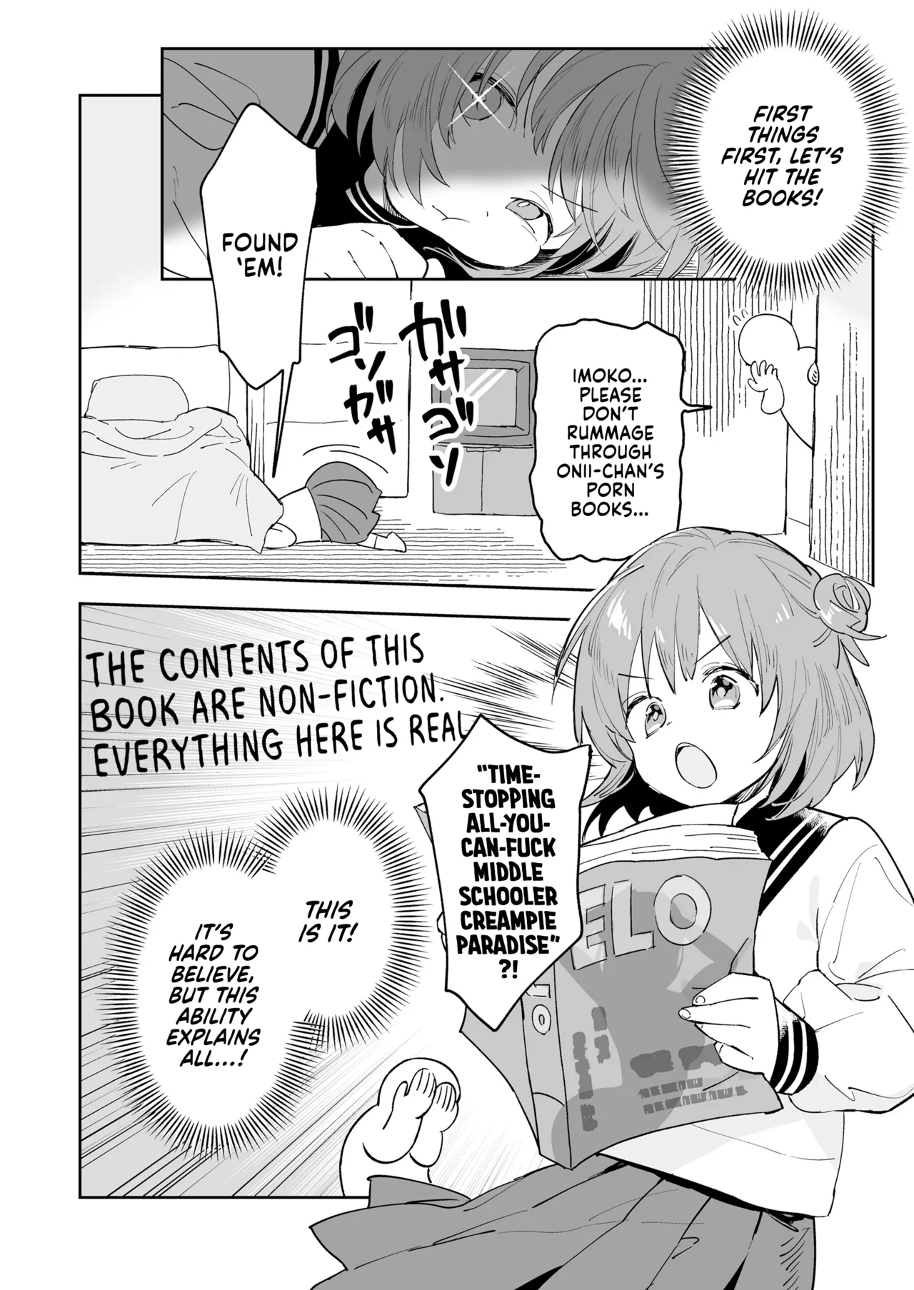 Stop! Jikan Teishi | Stop! Time Freeze page 8 full