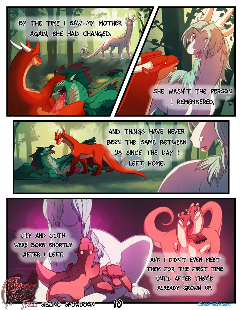 Frisky Ferals - Sibling Showdown page 10 full