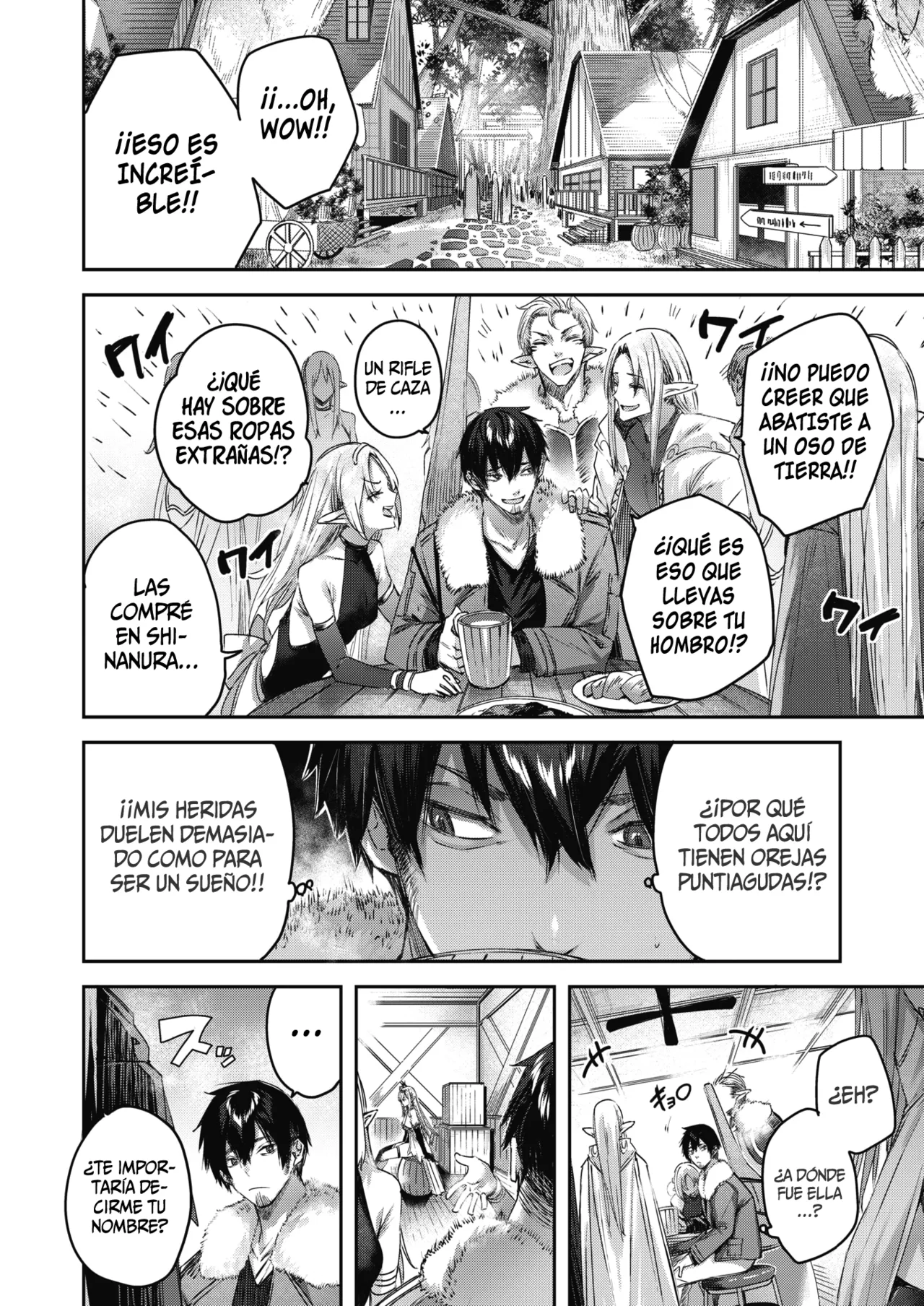 Dokushinn Hunter no Deai ha Elf no Mori de♡ page 9 full