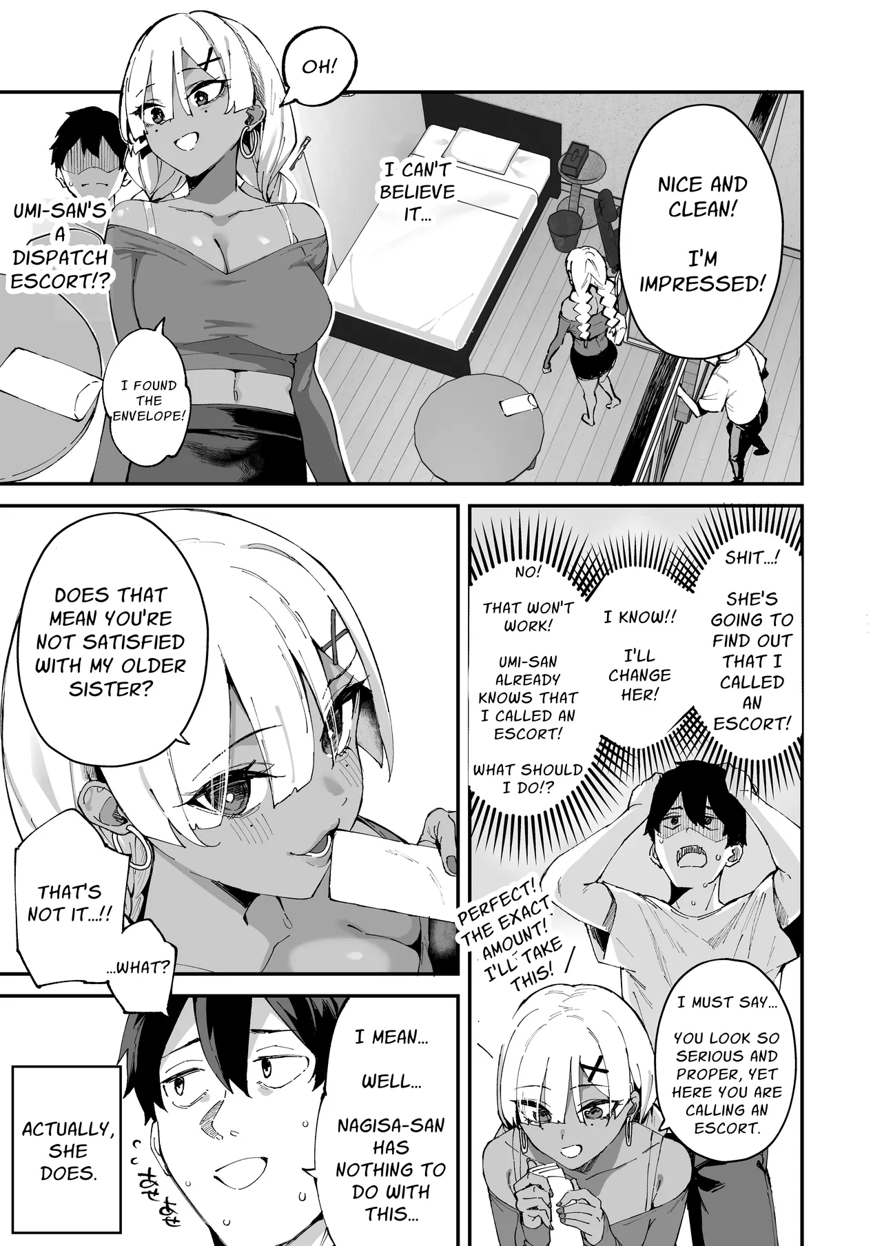 DeliHeal Yondara Kanojo no Imouto ga Yattekita | I Called An Escort Service &amp; My Girlfriend's Sister Turned Up page 4 full