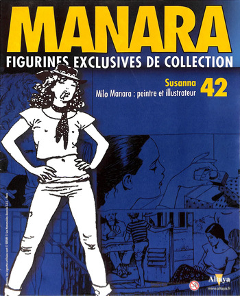 Figurines #42 : Susanna - Milo Manara : peintre et illustrateur cover