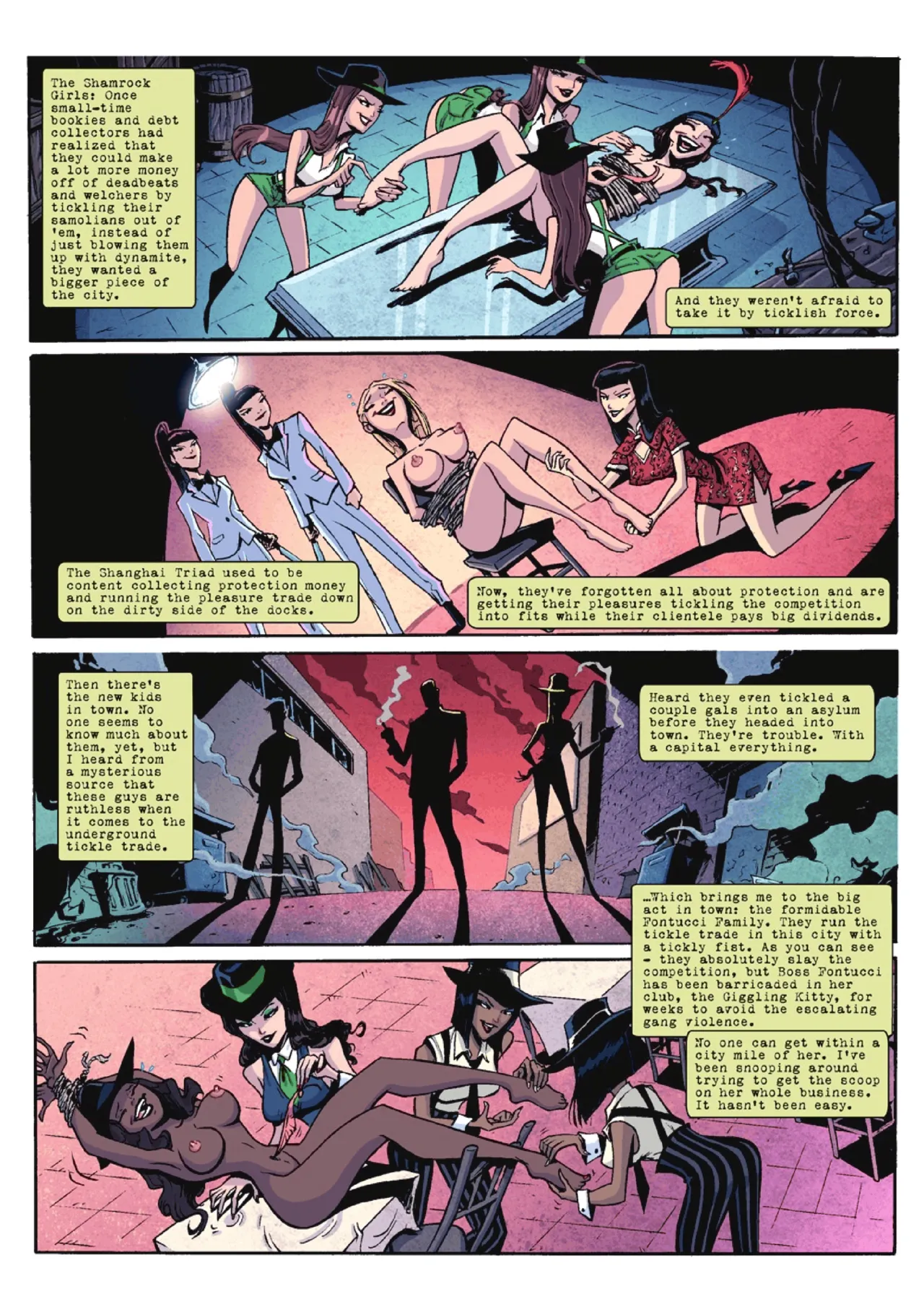 Bullets &amp; Laughter 1-4 page 3 full