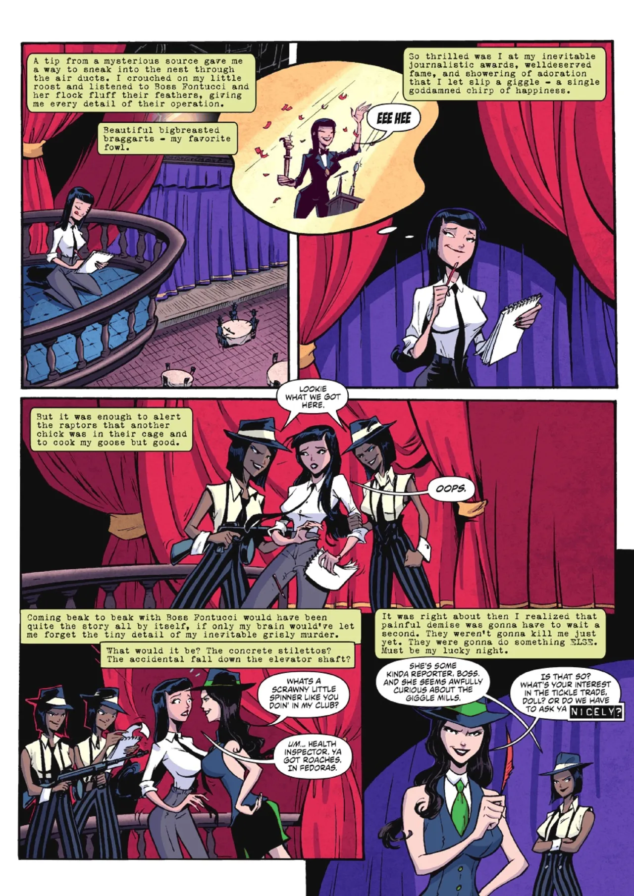 Bullets &amp; Laughter 1-4 page 4 full