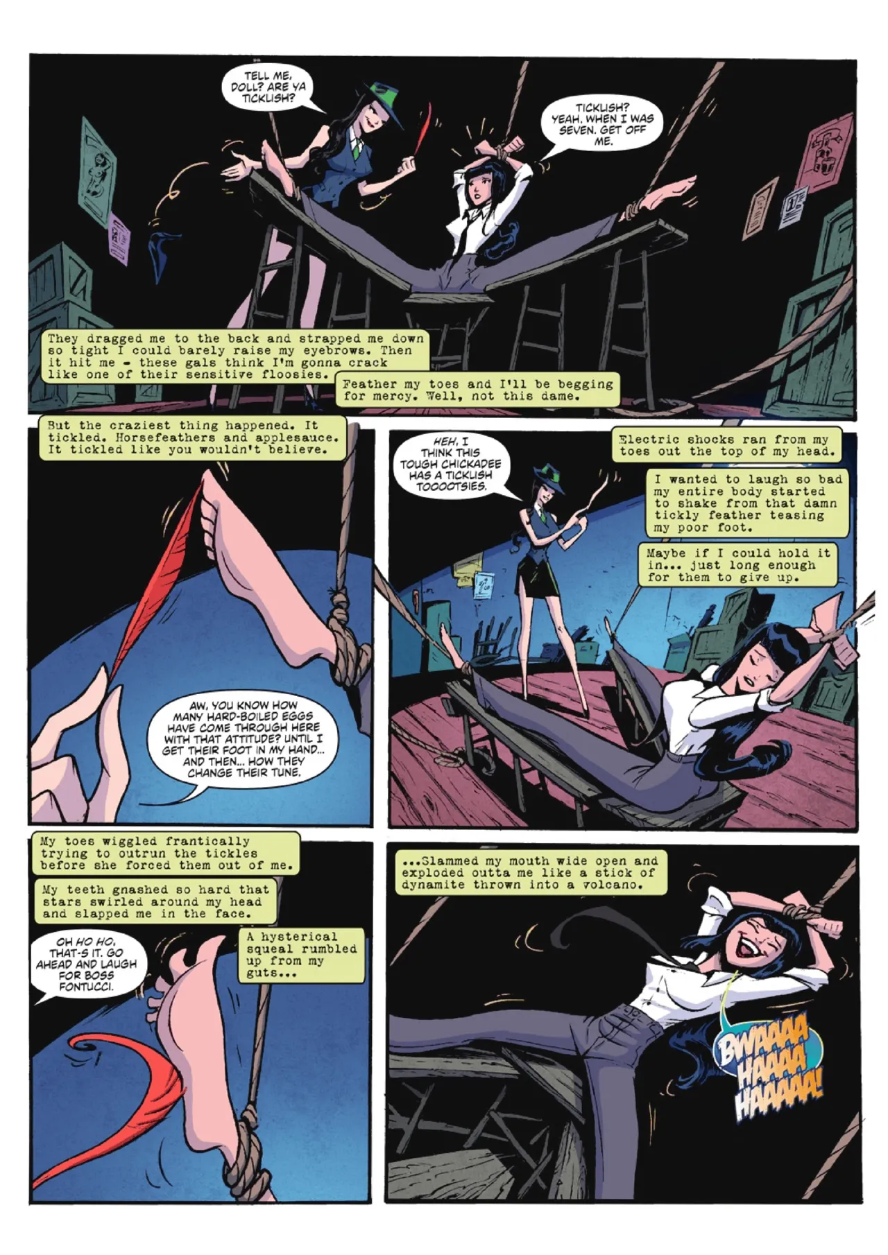 Bullets &amp; Laughter 1-4 page 5 full