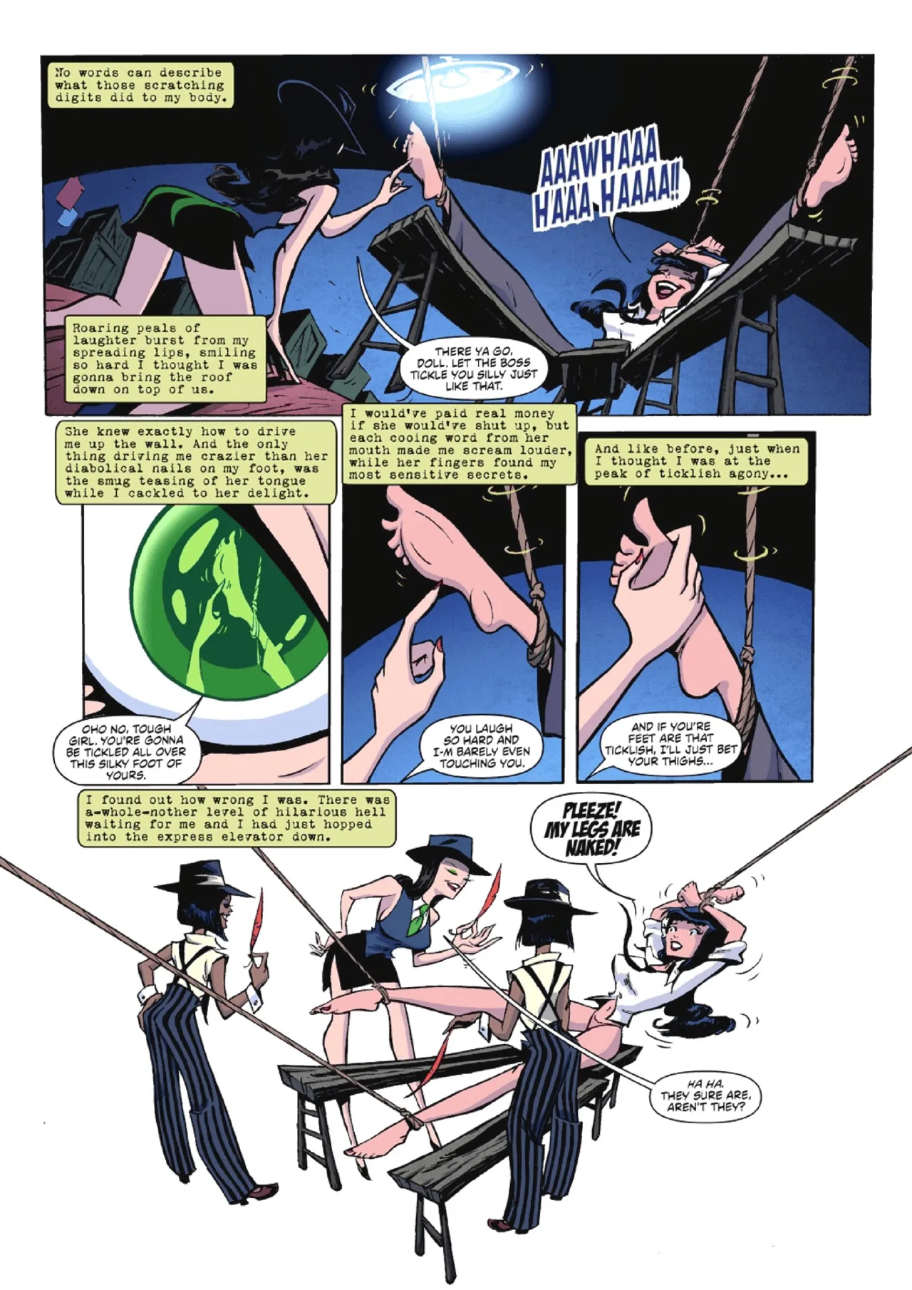 Bullets &amp; Laughter 1-4 page 7 full