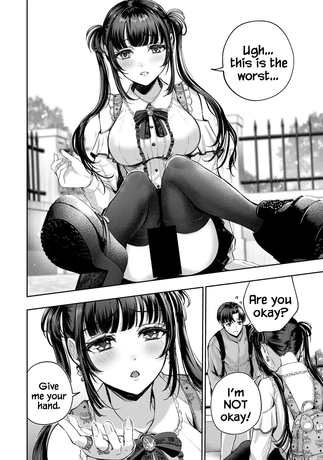Datenshi-chan wa Ganbarenai | The Fallen Angel Girls Can’t Give It Their All  01 page 6 full