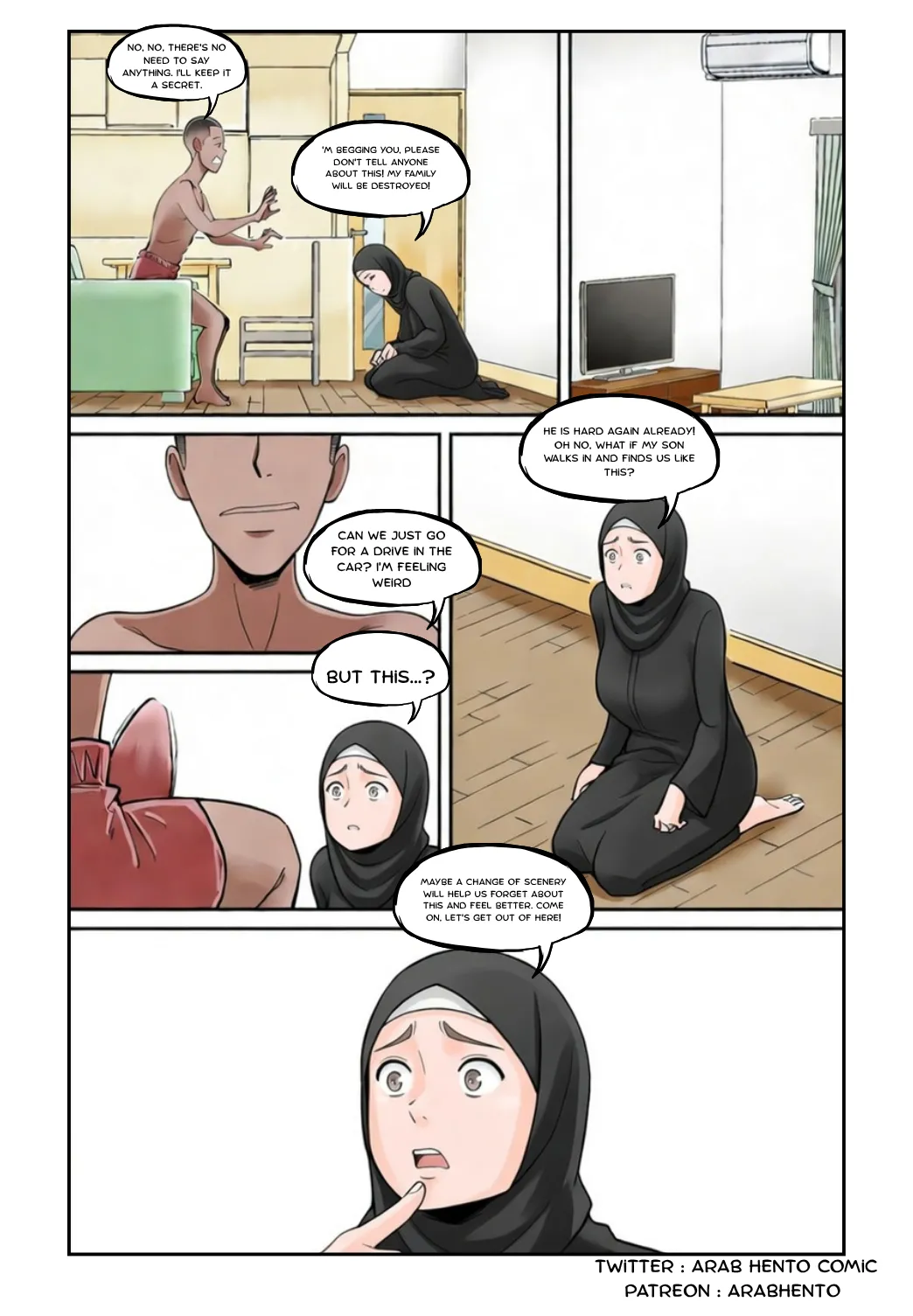 Mother Swap: BBC My Cousin's Mother page 8 full