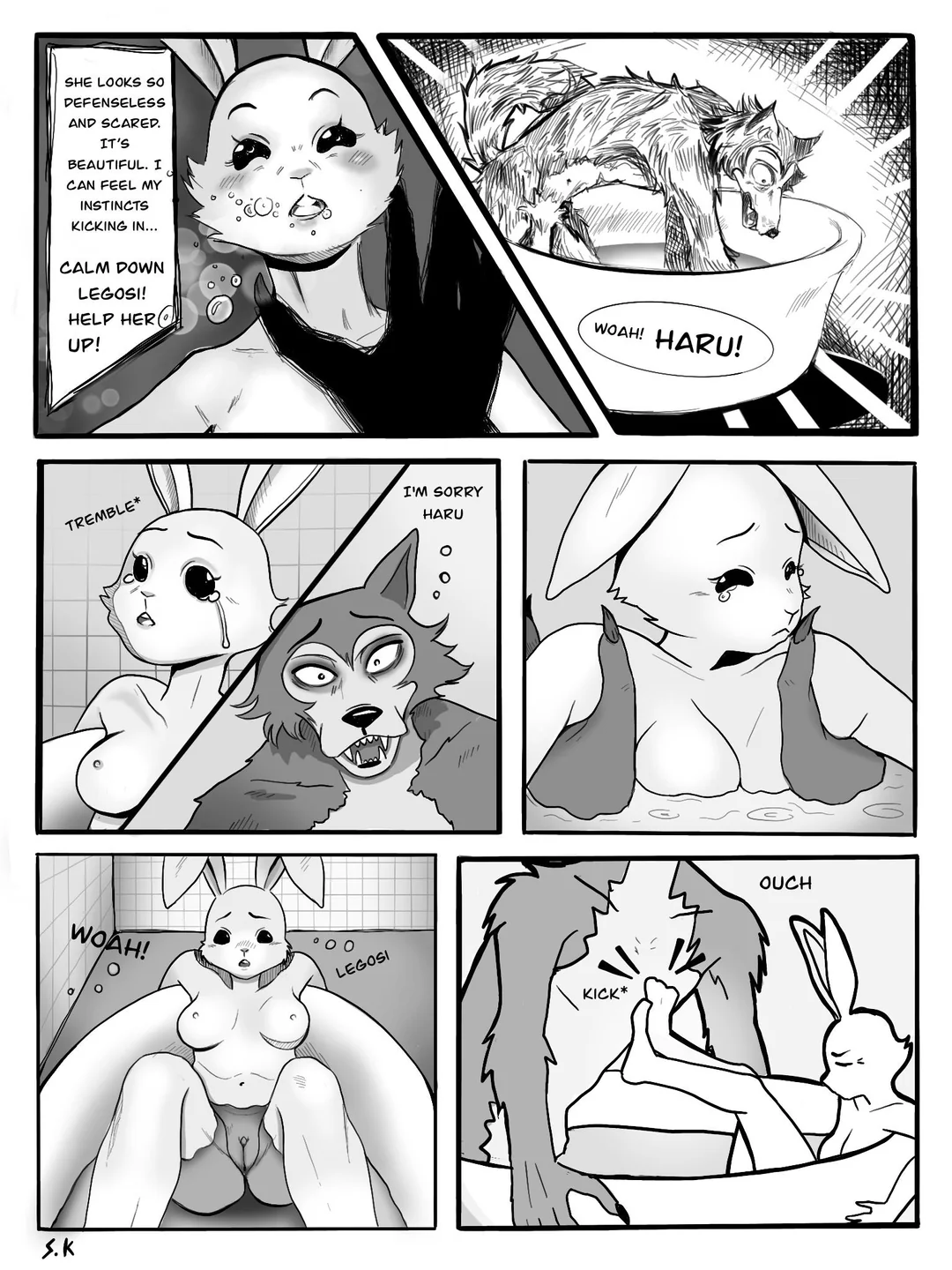 Beastars Bunny &amp; Beast page 6 full