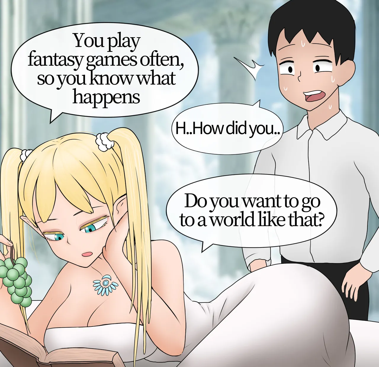 The LOW LEVEL Tentacle Monster  is Too good at... 01-20 page 10 full