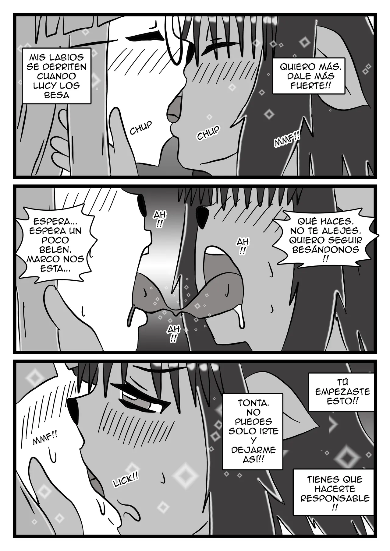 Nuestro Secreto de a Tres:. El Despertar de Belén page 8 full