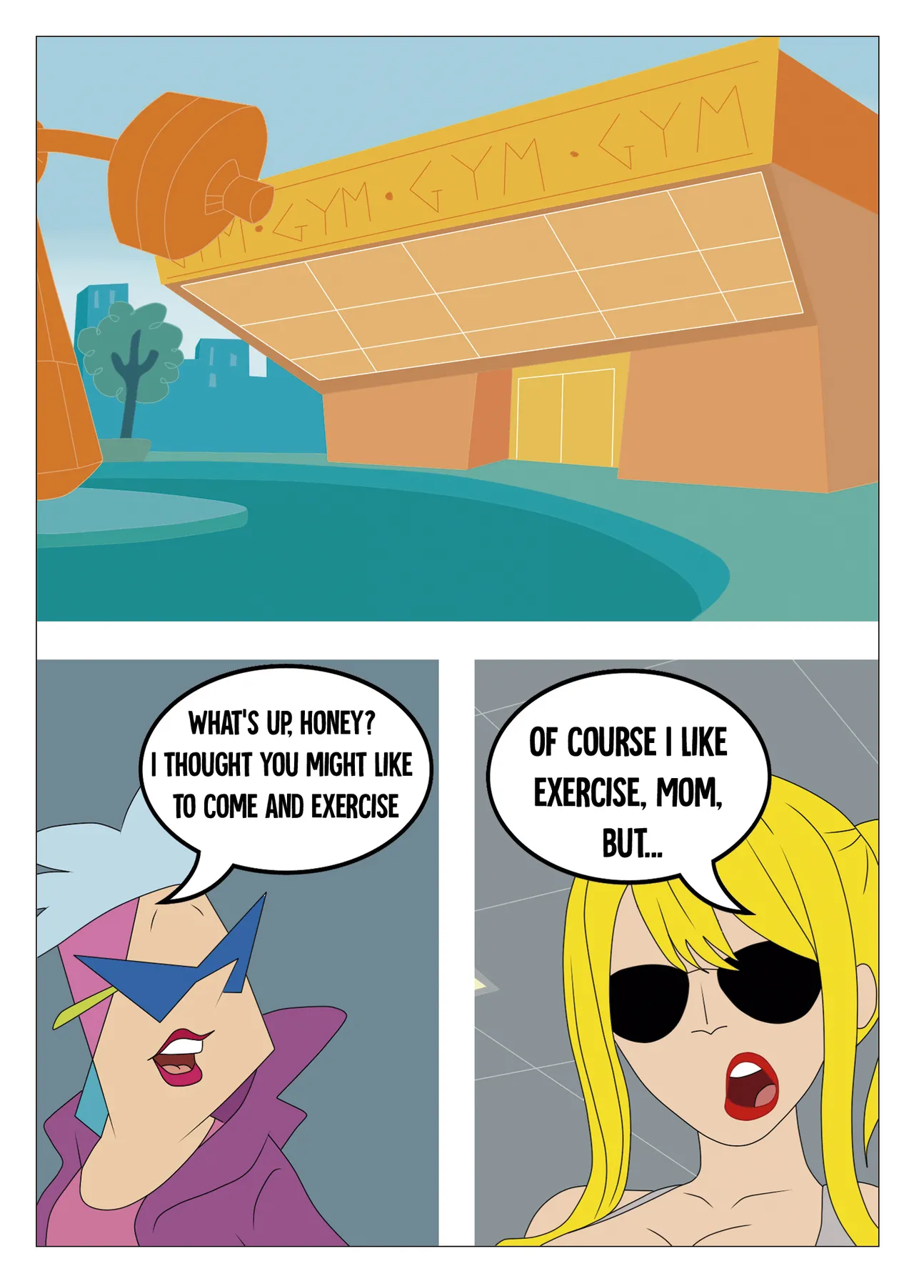 Sun, Beach and a Blond page 5 full