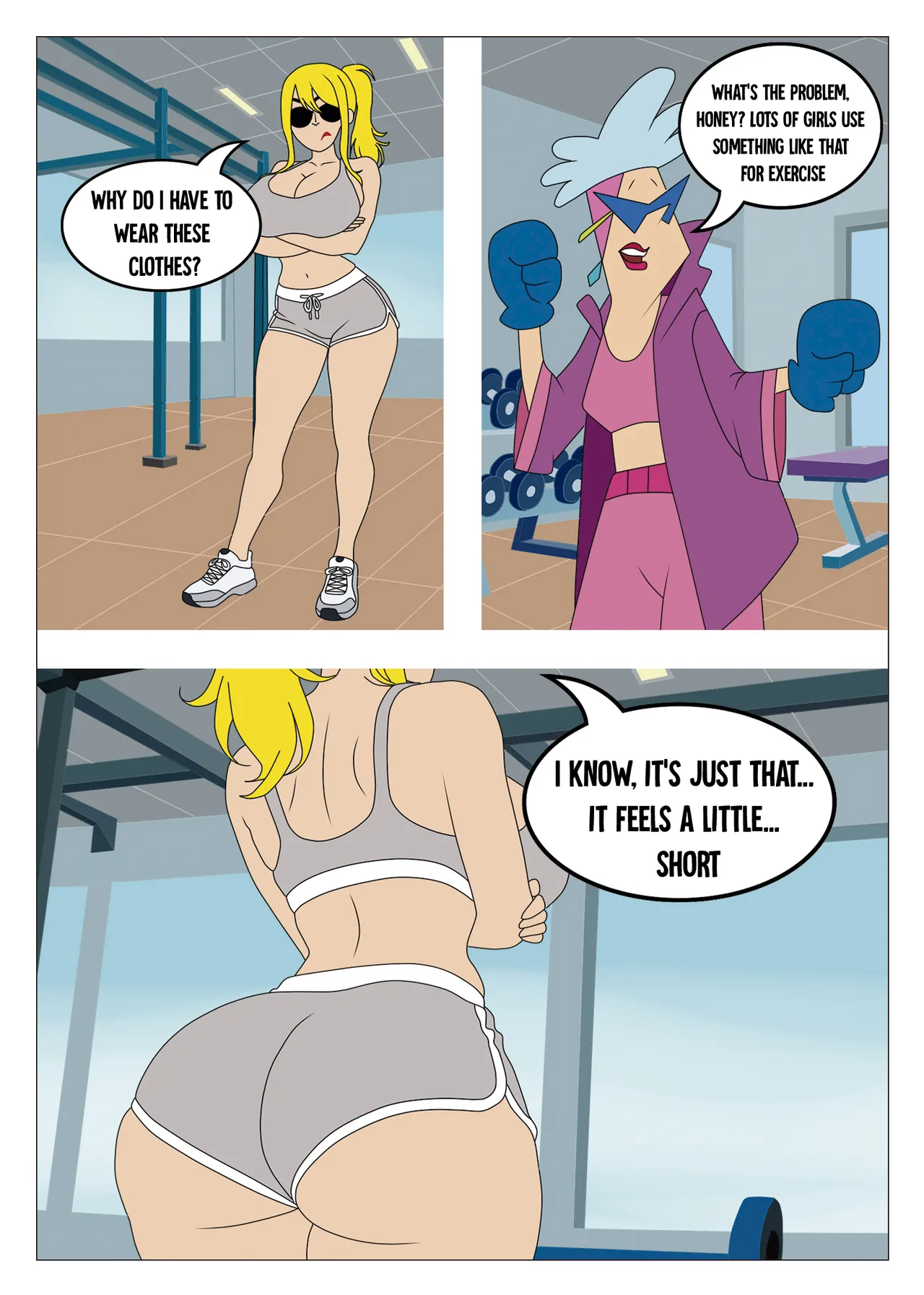 Sun, Beach and a Blond page 6 full