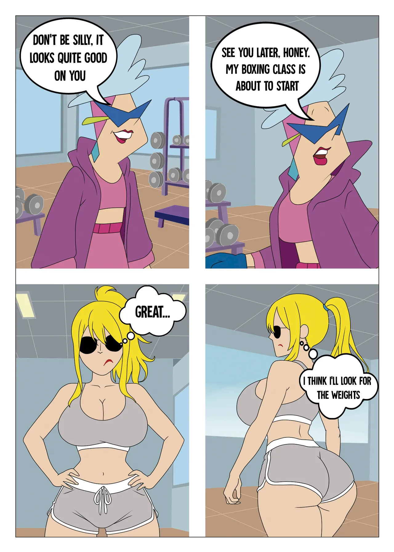 Sun, Beach and a Blond page 7 full