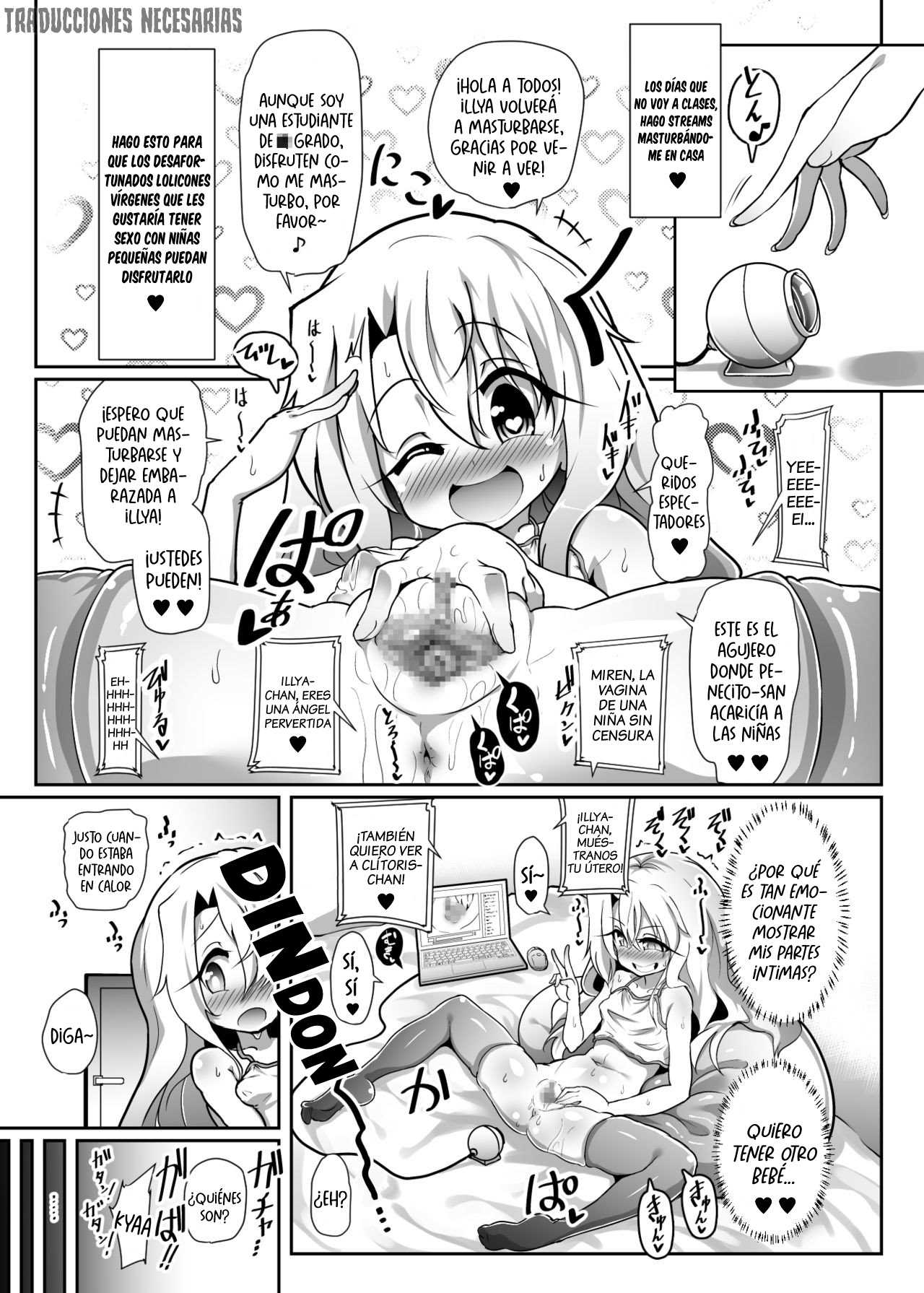 Dosukebe Illya-chan no Love Love Musekinin Kozukuri Seikatsu 2 | La amorosa e irresponsable vida de la súper pervertida Illya-chan haciendo bebés 2 page 10 full