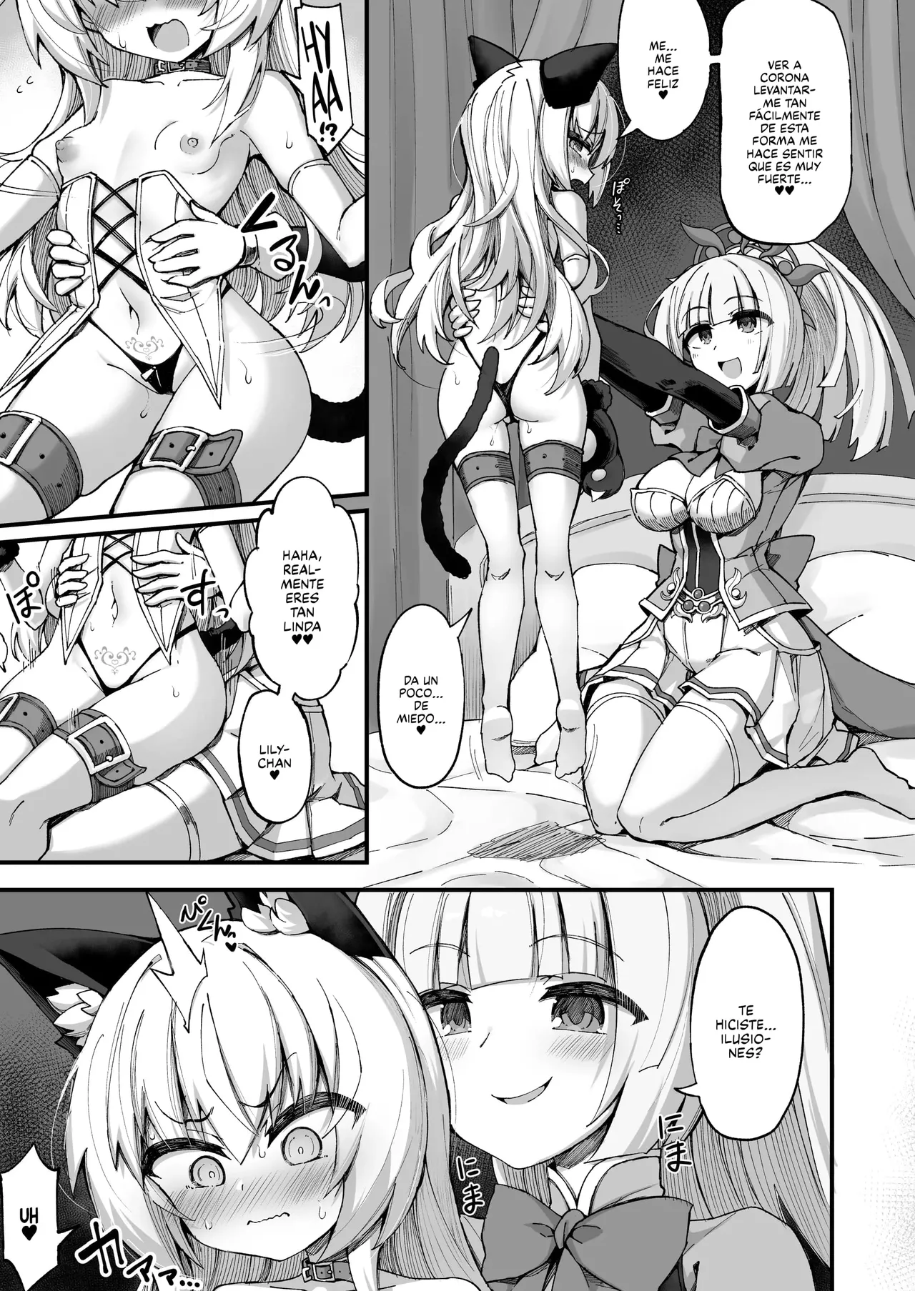 Mazo Neko x Mahou Shoujo ~Aku no Mahou Shoujo ga, Seigi no Mahou Shoujo to Suenagaku Shiawase ni Kurasu Manga~ page 4 full