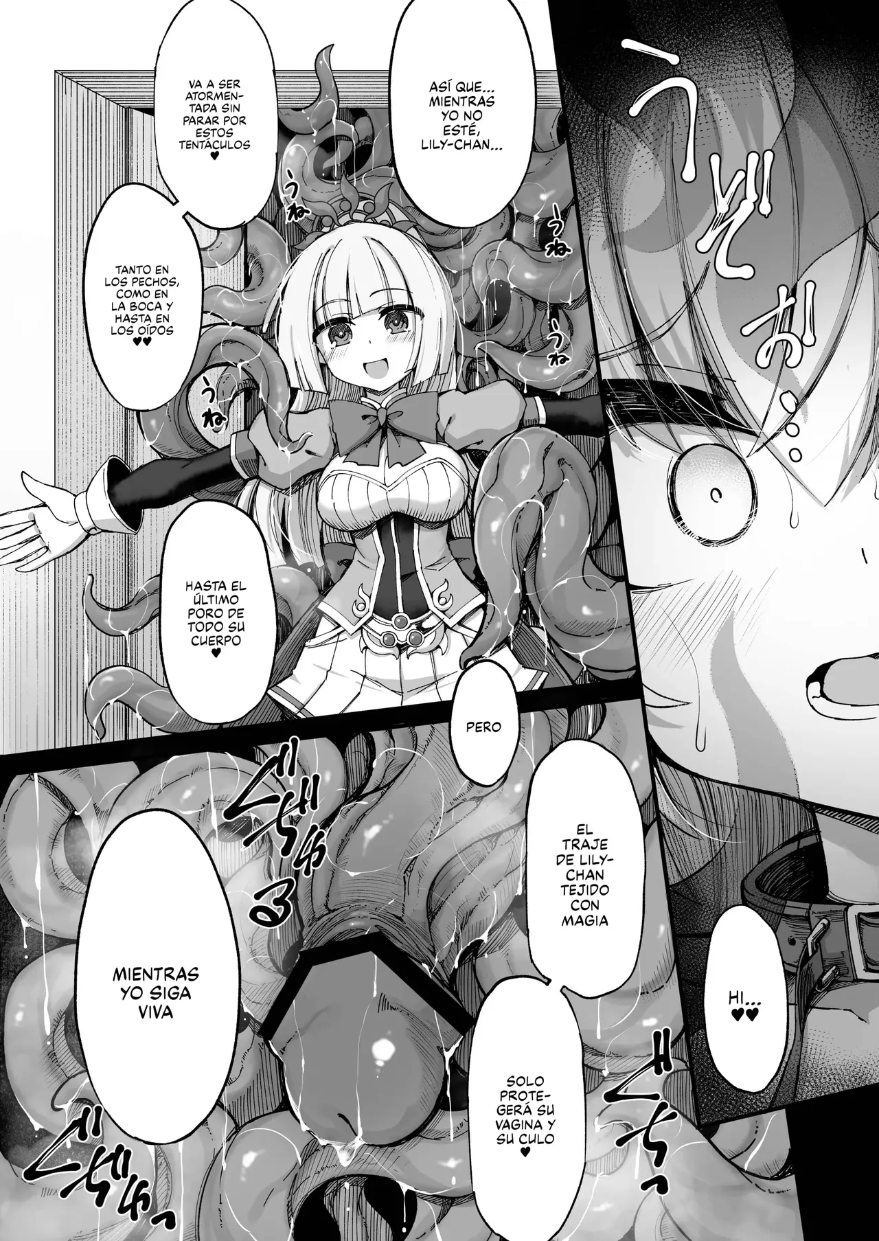 Mazo Neko x Mahou Shoujo ~Aku no Mahou Shoujo ga, Seigi no Mahou Shoujo to Suenagaku Shiawase ni Kurasu Manga~ page 9 full