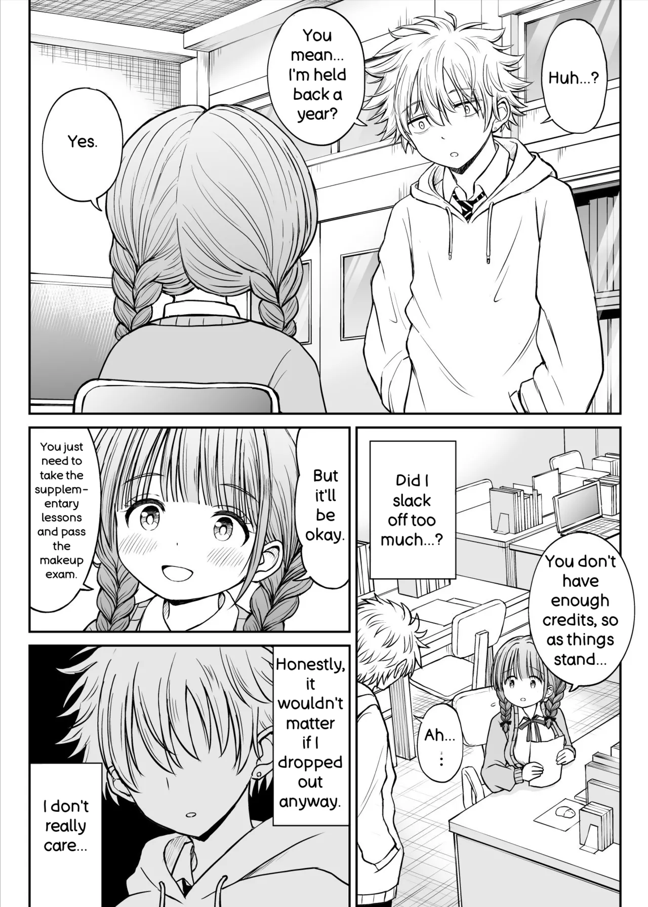 Please Don't Bully Sensei Too Much... ~The Day the Kind, Baby-Faced, Big-Breasted Hanasaki-Sensei’s Heart Broke~ page 6 full
