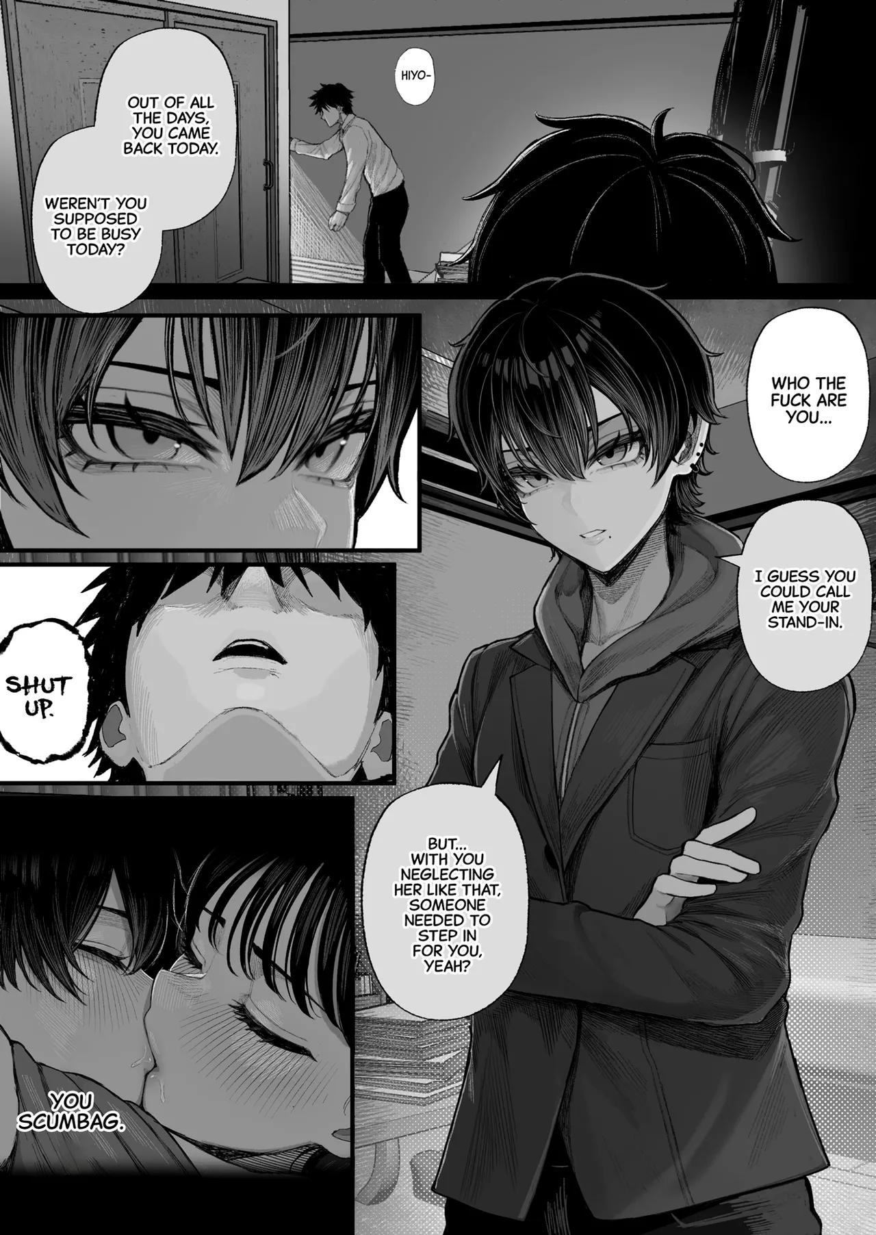 Cool-kei Dansou Onna ni Kanojo Netorareta kara, Wakarasete Yatta page 9 full