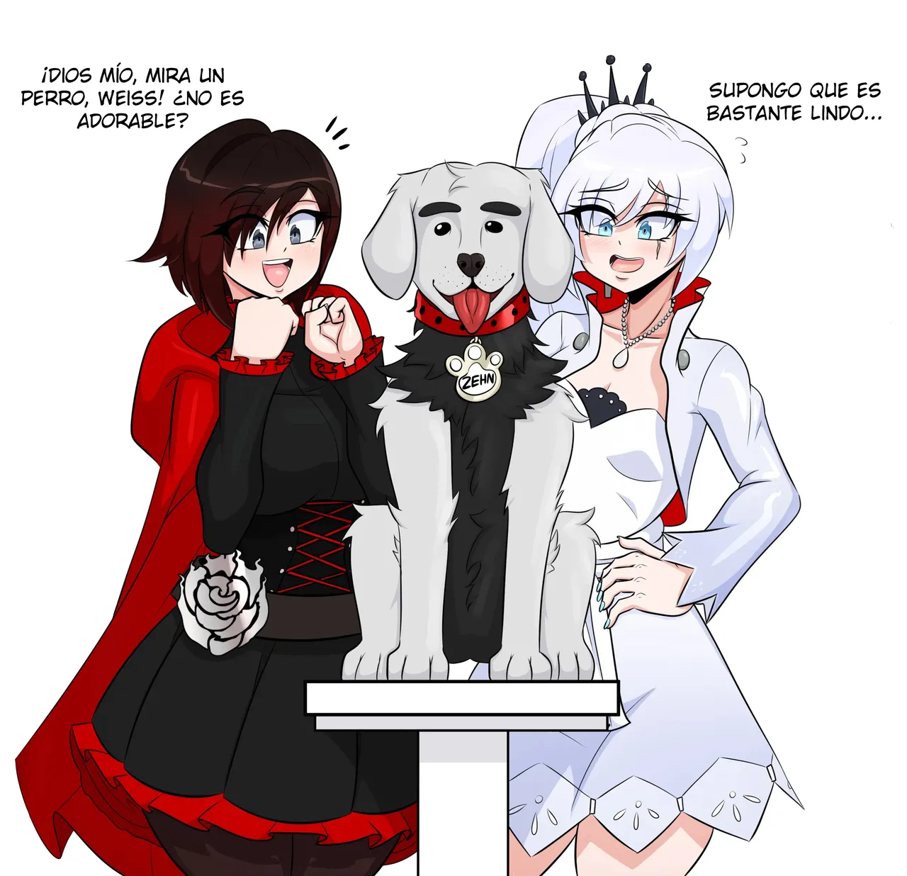Dog's Girl's｜Las Chicas del Perro page 1 full