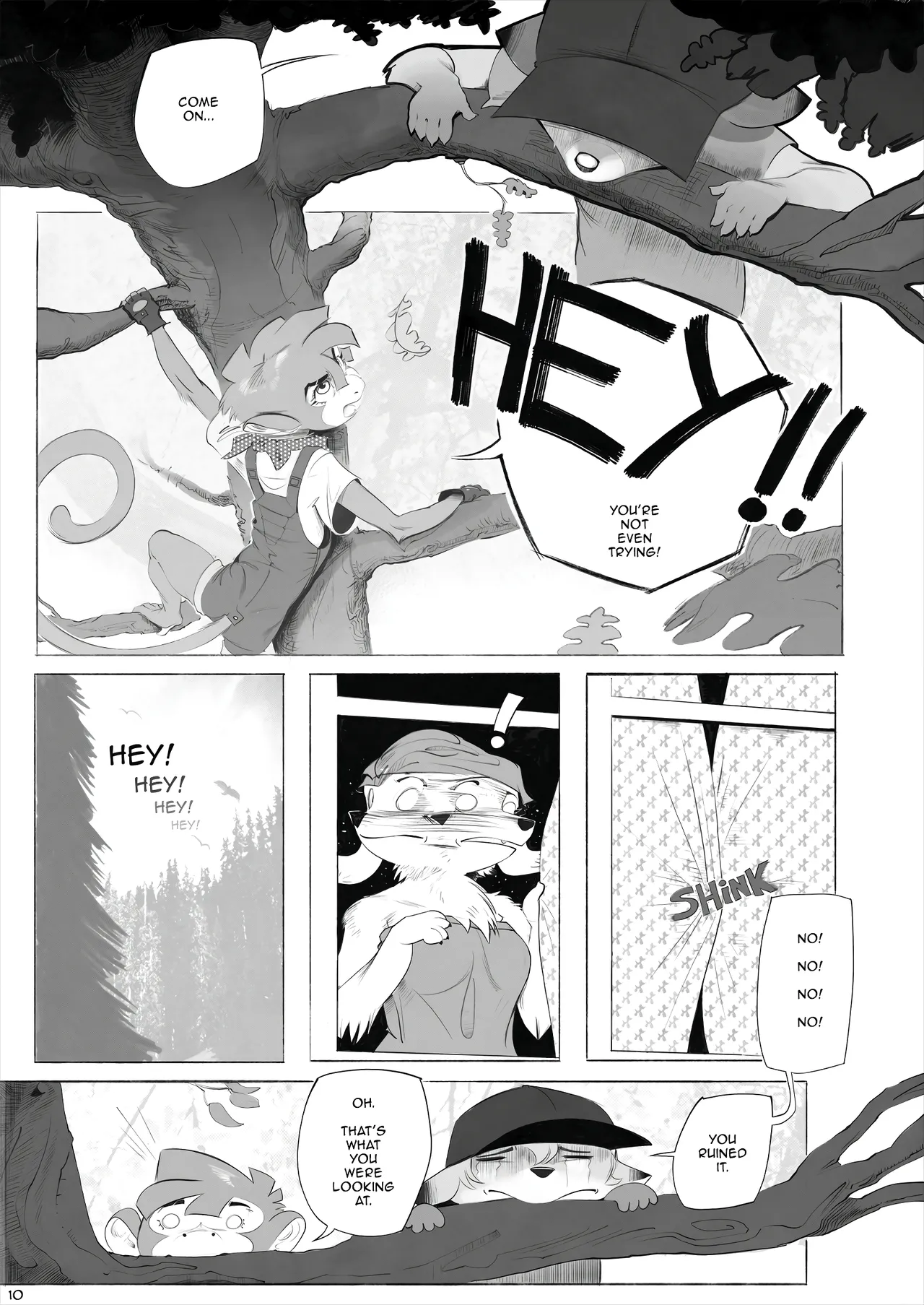 The Billie Jean Comic page 10 full