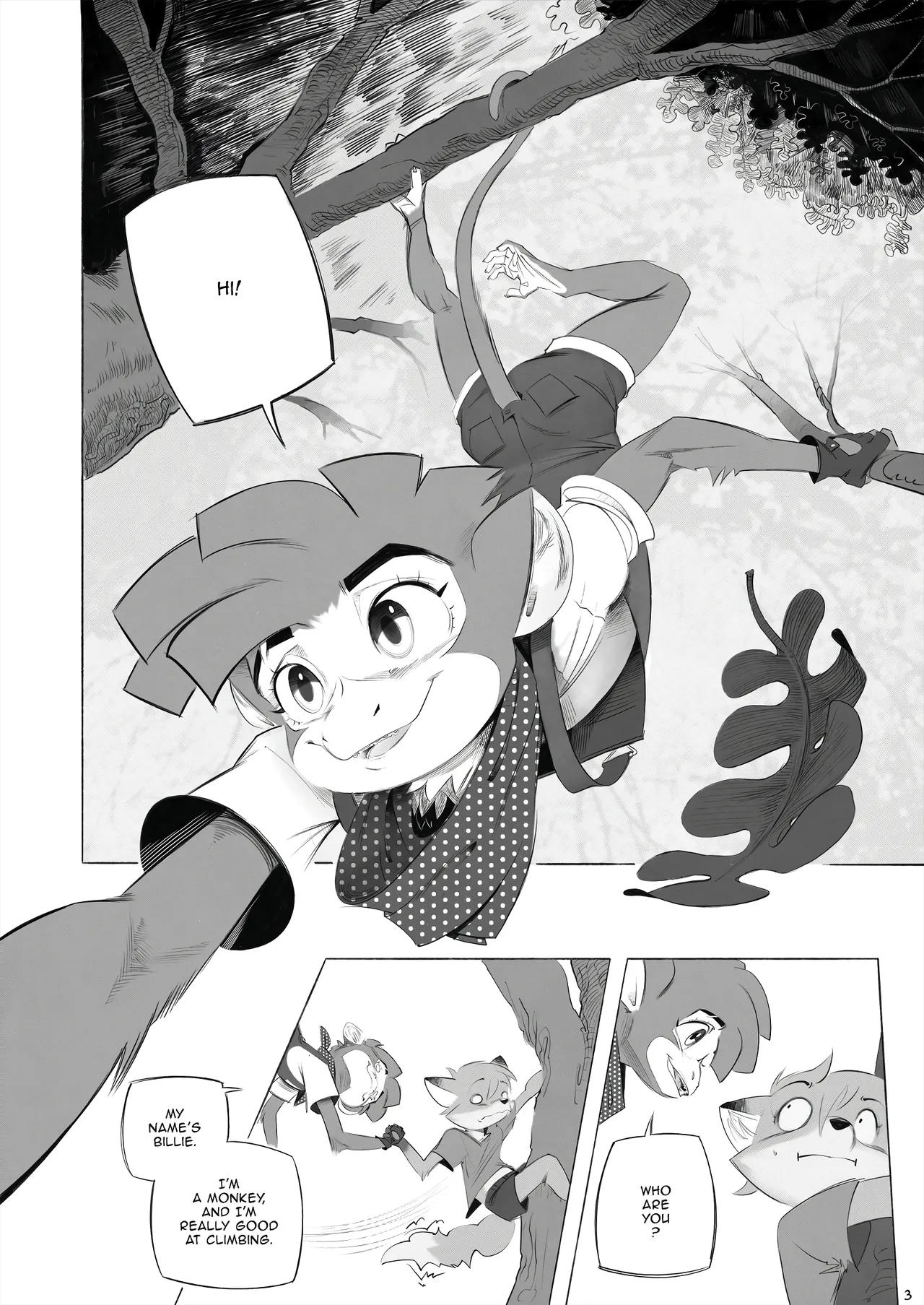 The Billie Jean Comic page 4 full