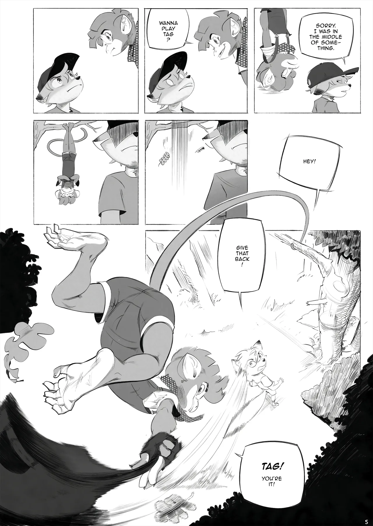 The Billie Jean Comic page 6 full